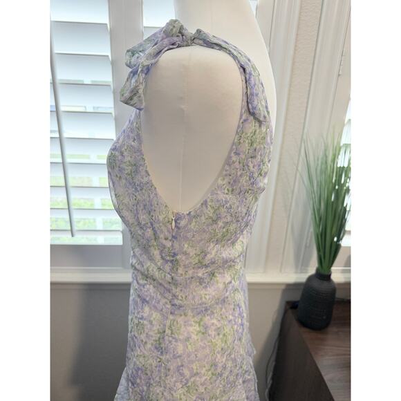 ASTR The Label Tiered Shoulder Tie Dress - Picture 4 of 7